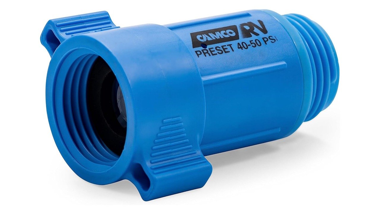 Camco RV water hose pressure regulator